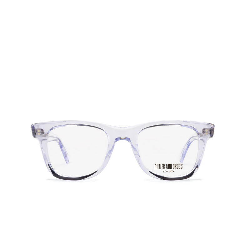 Cutler and Gross 9101 Eyeglasses 04 crystal - 1/5