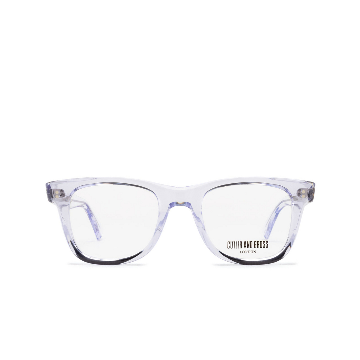 Occhiali da vista Cutler and Gross 9101 04 Crystal - frontale