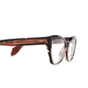 Cutler and Gross 9288 Eyeglasses 02 striped brown havana - product thumbnail 3/4