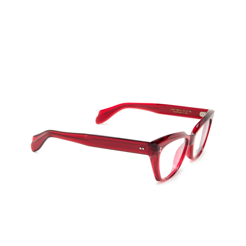Cutler and Gross 9288 Eyeglasses 04 crystal red - 2/4