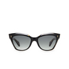 Cutler and Gross 9288 Sunglasses 01 black on havana - product thumbnail 1/4