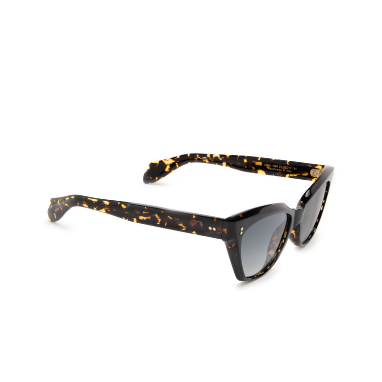 Cutler and Gross 9288 Sunglasses 01 black on havana - 2/4