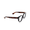 Cutler and Gross 9298 Eyeglasses 01 black on dark turtle - product thumbnail 2/5