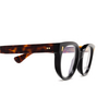 Cutler and Gross 9298 Eyeglasses 01 black on dark turtle - product thumbnail 3/5