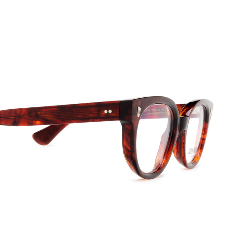 Cutler and Gross 9298 Eyeglasses 02 red havana - 3/5