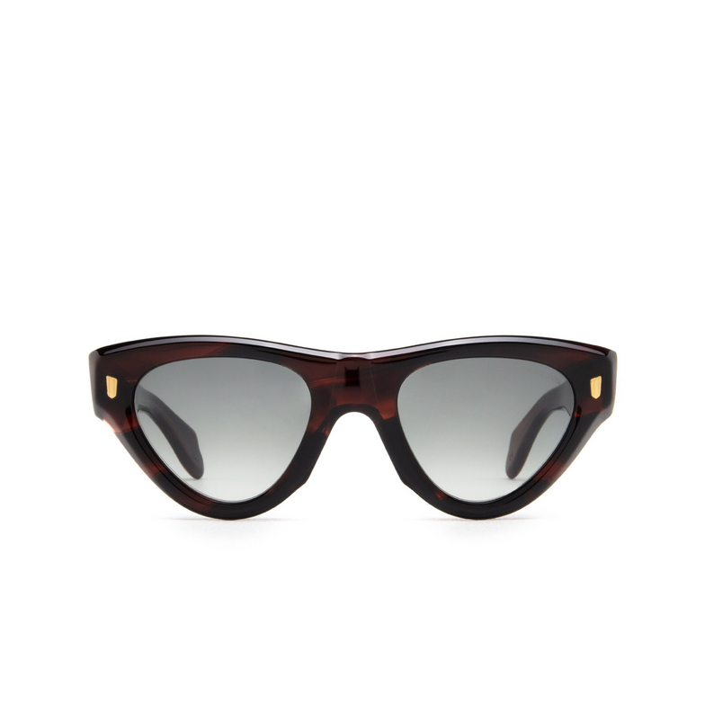 Cutler and Gross 9926 Sunglasses 02 striped brown havana - 1/4