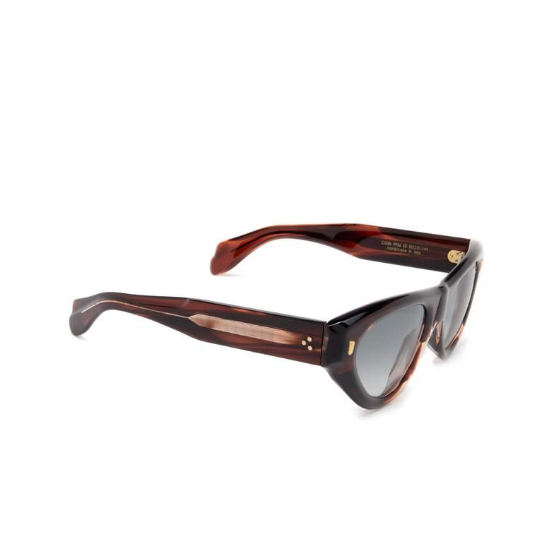 Cutler and Gross 9926 Sunglasses 02 striped brown havana - 2/4