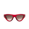 Cutler and Gross 9926 Sunglasses 04 crystal red - product thumbnail 1/4