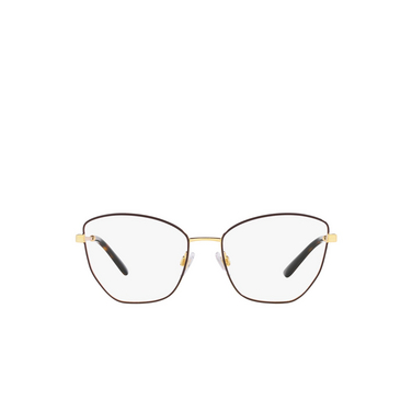 Occhiali da vista Dolce & Gabbana DG1340 1320 gold / matte brown - frontale