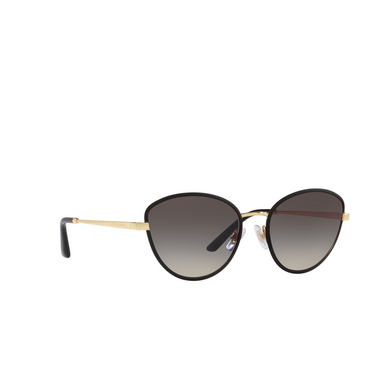 Dolce & Gabbana DG2280 Sunglasses 13118g gold / matte black - three-quarters view