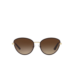 Dolce & Gabbana® Butterfly Sunglasses: DG2280 color Gold / Matte Brown 132013.