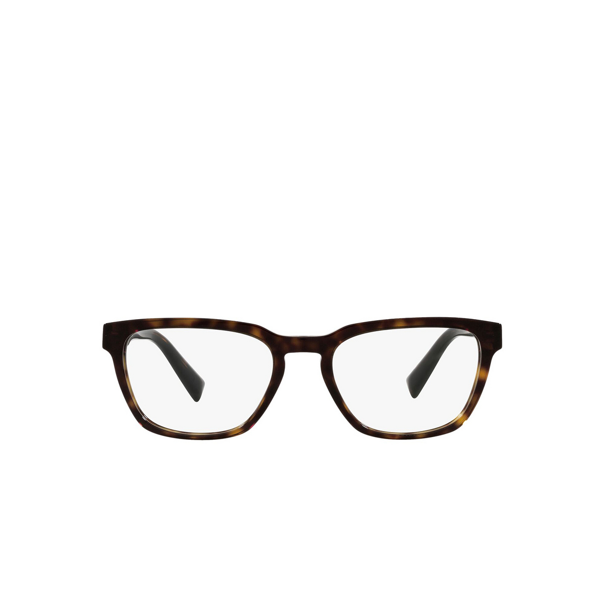 Dolce & Gabbana® Square Eyeglasses: DG3333 color Havana 502 - front view.