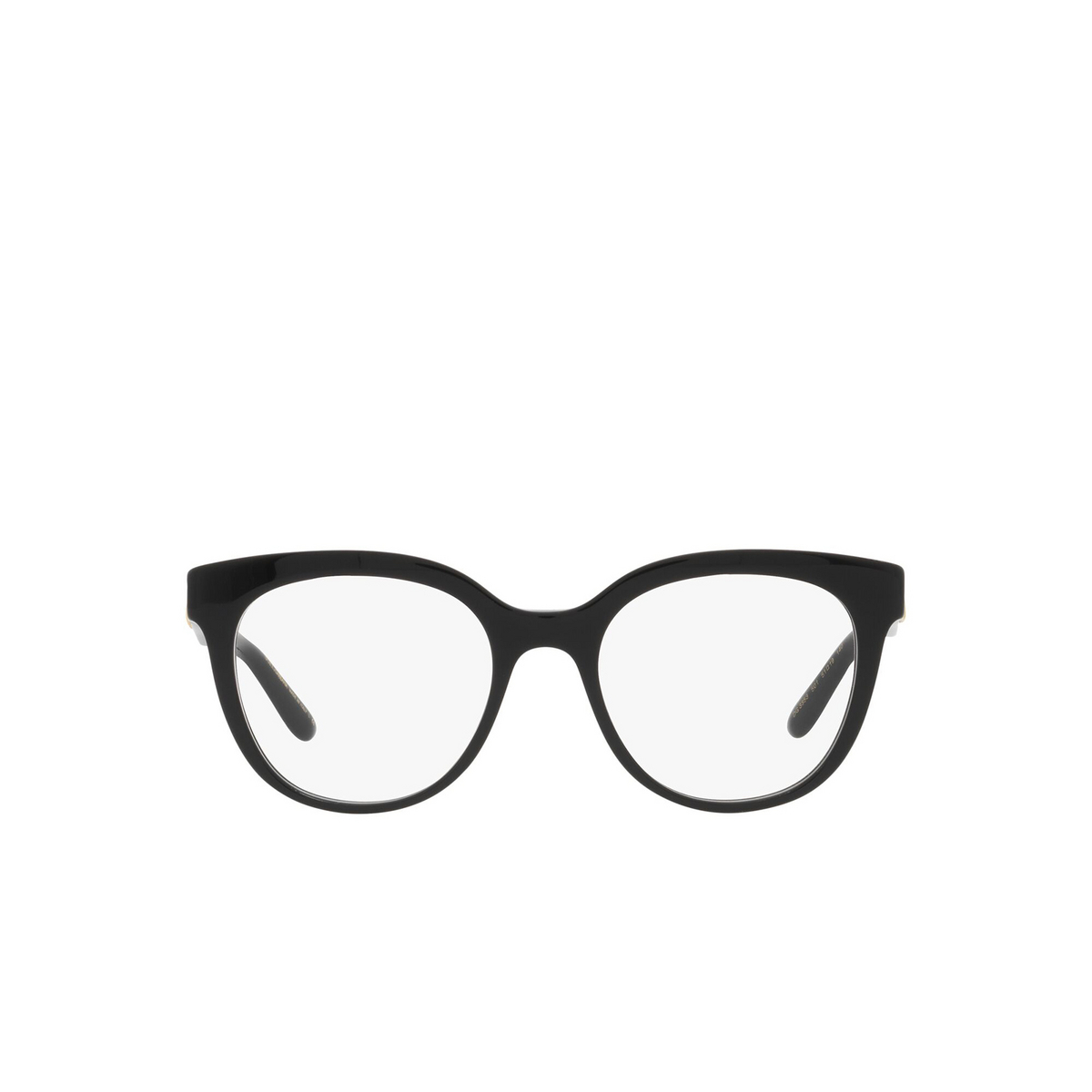 Dolce & Gabbana® Square Eyeglasses: DG3353 color Black 501 - front view.