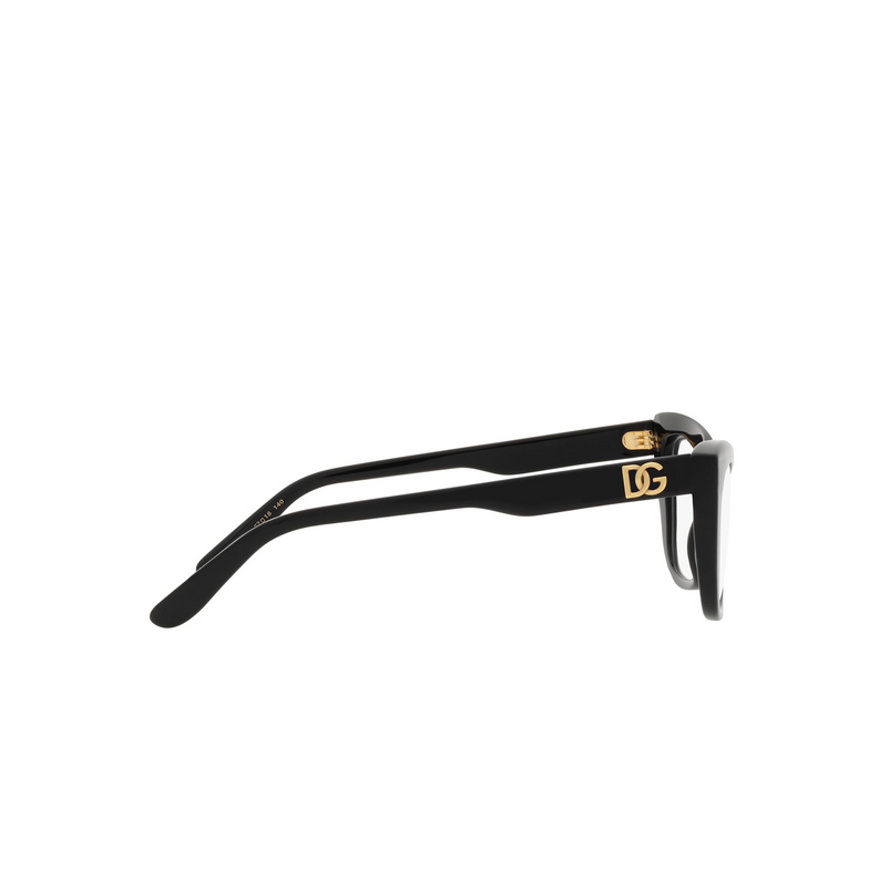 Dolce & Gabbana DG3354 Korrektionsbrillen 501 black - 3/4