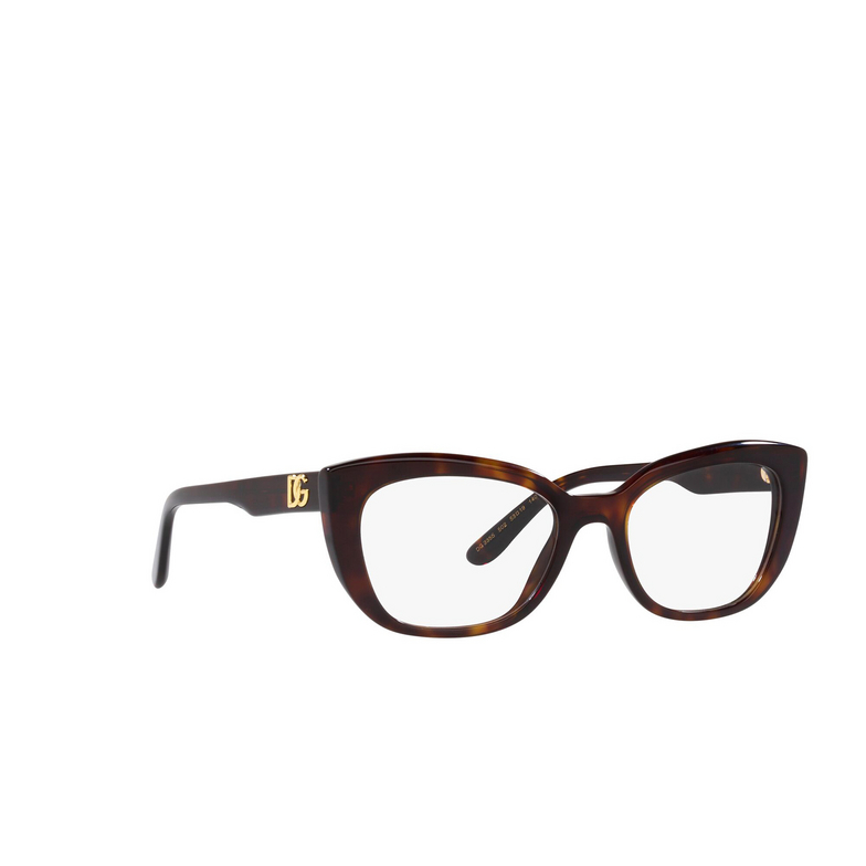 Dolce & Gabbana DG3355 Eyeglasses 502 havana - 2/4