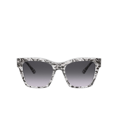 Gafas de sol Dolce & Gabbana DG4384 32878G black lace - Vista delantera