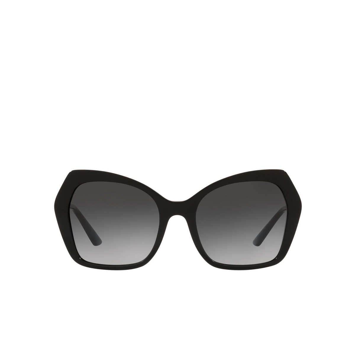 Dolce & Gabbana® Butterfly Sunglasses: DG4399 color Black 501/8G - front view.