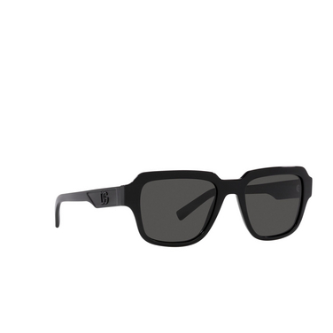 Gafas de sol Dolce & Gabbana DG4402 501/87 black - Vista tres cuartos