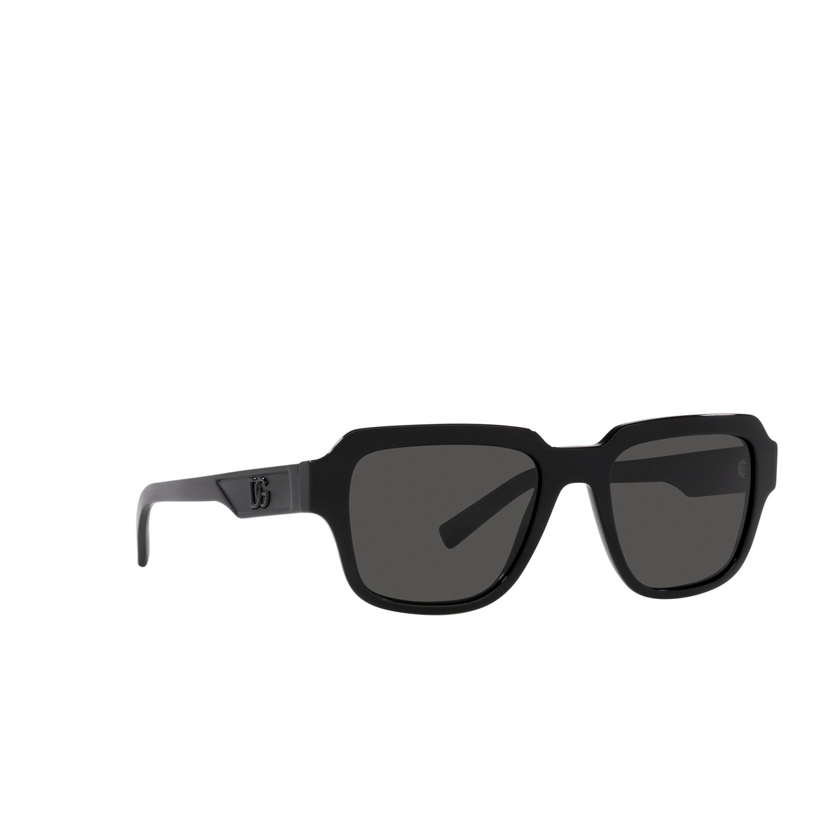 Dolce & Gabbana DG4402 Sunglasses 501/87 Black - three-quarters view