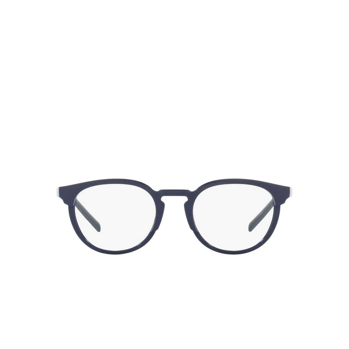Dolce & Gabbana® Round Eyeglasses: DG5067 color Blue 3294 - front view.