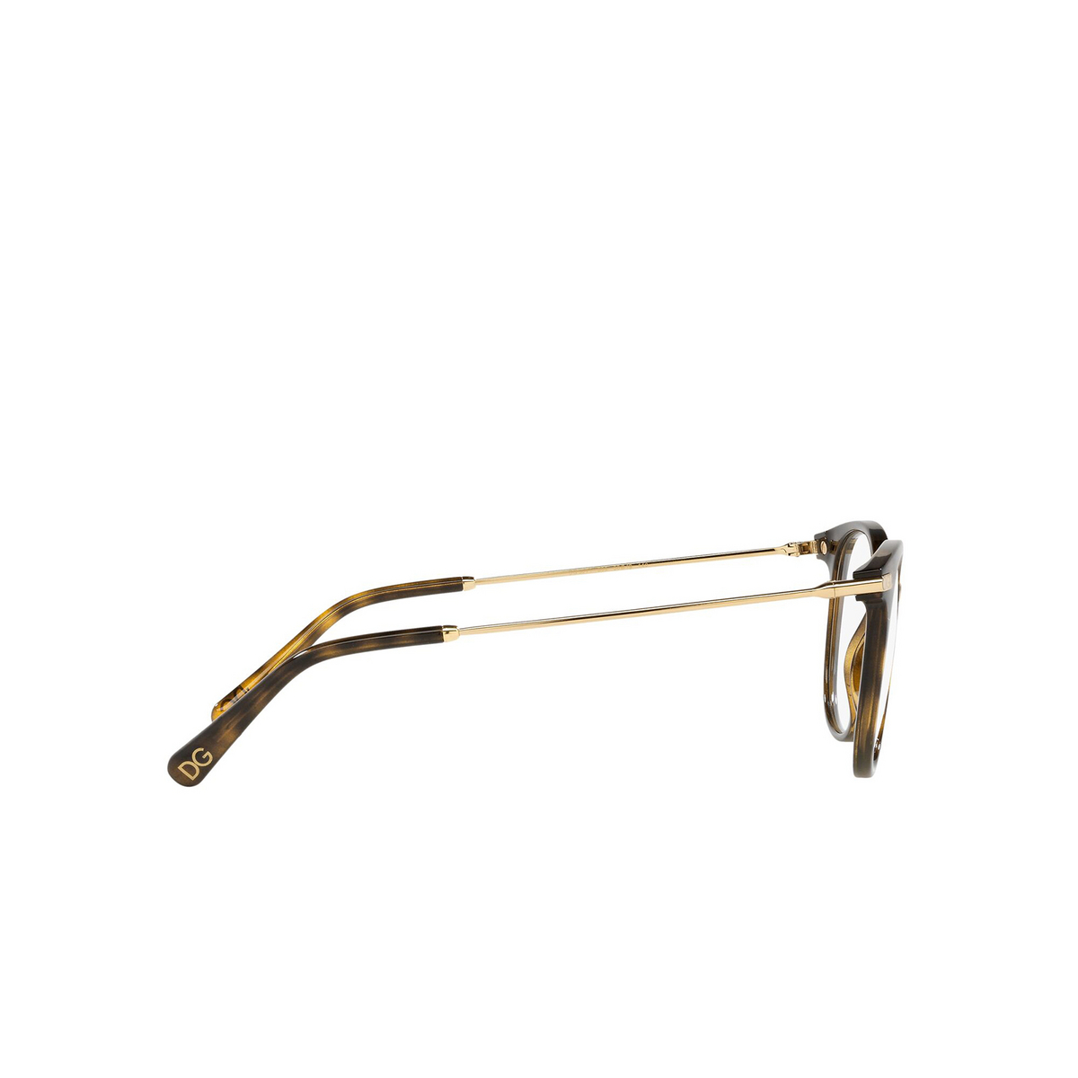 Occhiali da vista Dolce & Gabbana DG5071 502 Havana - anteprima prodotto 3/4