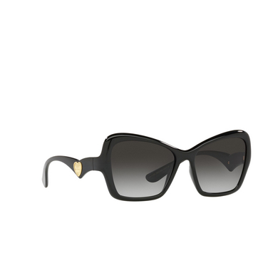 Dolce & Gabbana DG6153 Sunglasses 501/8g black - three-quarters view