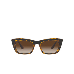Dolce & Gabbana® Cat-eye Sunglasses: DG6171 color 330613 Havana / Black 