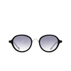 Eyepetizer 55 Sunglasses C.A-1-27F black matt and silver - product thumbnail 1/5
