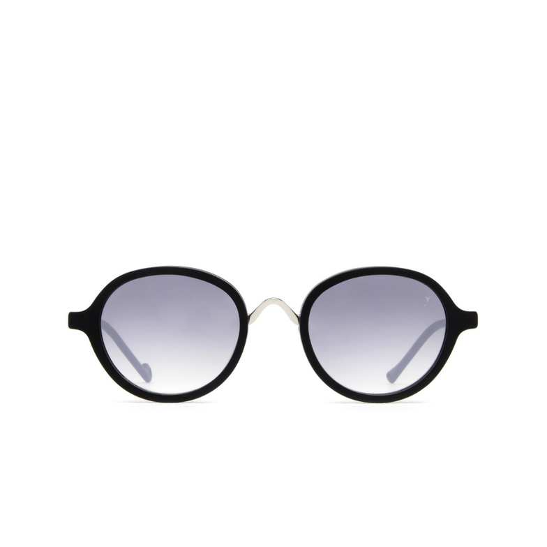 Eyepetizer 55 Sunglasses C.A-1-27F black matt and silver - 1/5