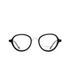 Eyepetizer 55 Eyeglasses C.A-1 black matt and silver - product thumbnail 1/5