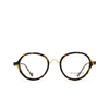 Eyepetizer 55 Eyeglasses C.I-4 dark havana matt and gold - product thumbnail 1/5