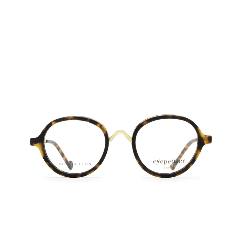 Gafas graduadas Eyepetizer 55 OPT C.I-4 dark havana matt and gold - 1/5