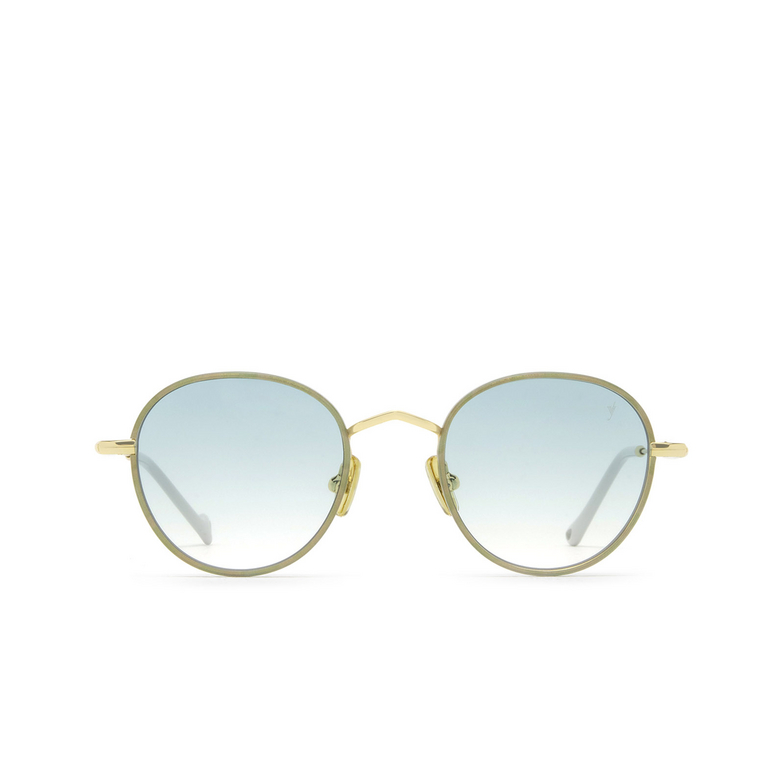 Eyepetizer CINQ Sunglasses C.4-P-S-21 turquoise havana and gold - 1/5