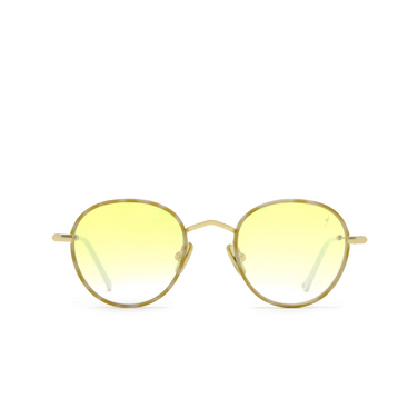 Eyepetizer CINQ Sunglasses C.4-Q-L/L-14F yellow havana and gold - front view