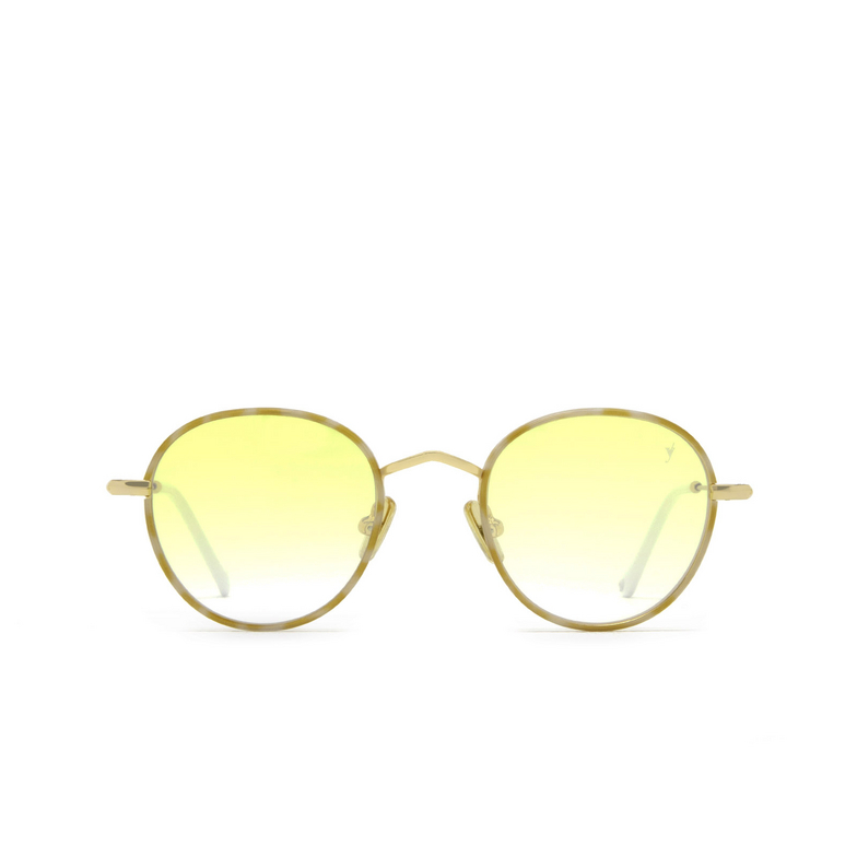 Eyepetizer CINQ Sunglasses C.4-Q-L/L-14F yellow havana and gold - 1/5