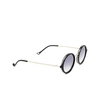 Eyepetizer DES ART Sunglasses C.A-1-27F black matt and silver - product thumbnail 2/5