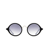 Eyepetizer DES ART Sunglasses C.A-1-27F black matt and silver - product thumbnail 1/5