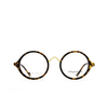 Eyepetizer DES ART Eyeglasses C.I-4 dark havana matt and gold - product thumbnail 1/5