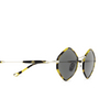 Occhiali da sole Eyepetizer DEUX C.1-O-F-40 havana and silver - anteprima prodotto 3/5