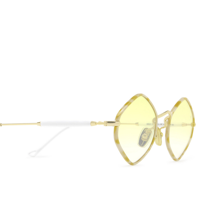 Eyepetizer DEUX Sunglasses C.4-Q-L/L-14F yellow havana and gold - 3/5