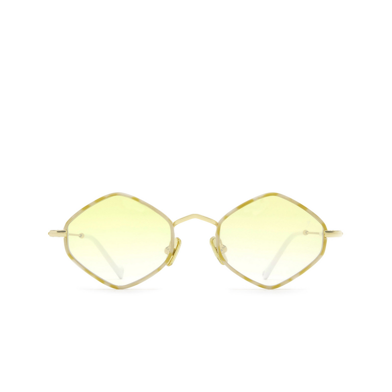 Eyepetizer DEUX Sunglasses C.4-Q-L/L-14F yellow havana and gold - 1/5