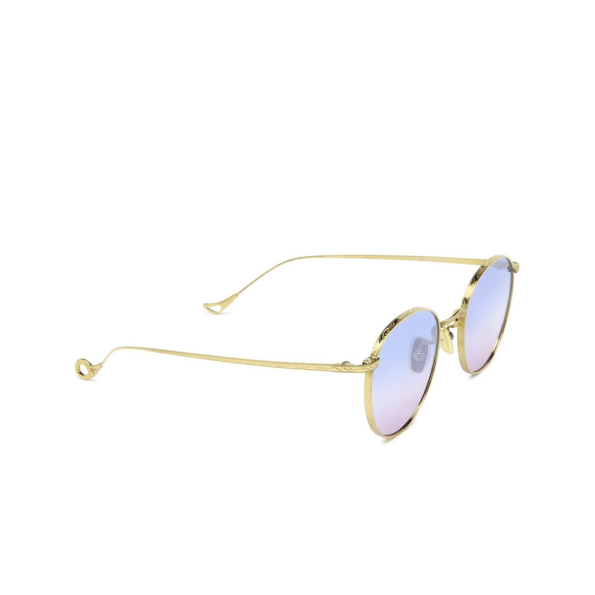 Eyepetizer JOCKEY Sunglasses C.4-42F Gold - three-quarters view