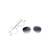 Eyepetizer JOCKEY Eyeglasses C.1 silver - product thumbnail 7/9