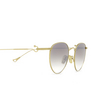 Gafas de sol Eyepetizer LUNE C.4-18F gold - Miniatura del producto 3/5