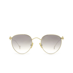 Eyepetizer® Round Sunglasses: Lune color C.4-18F Gold 
