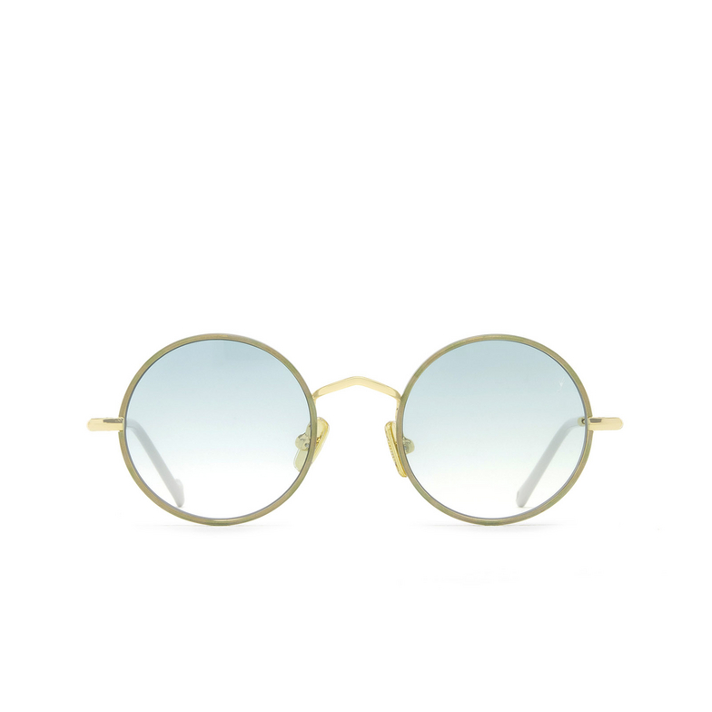 Eyepetizer QUATRE Sunglasses C.4-P-S-21 turquoise havana and gold - 1/5