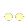 Occhiali da sole Eyepetizer QUATRE C.4-Q-L/L-14F yellow havana and gold - anteprima prodotto 1/5