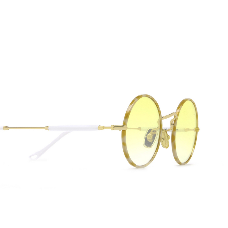 Gafas de sol Eyepetizer QUATRE C.4-Q-L/L-14F yellow havana and gold - 3/5