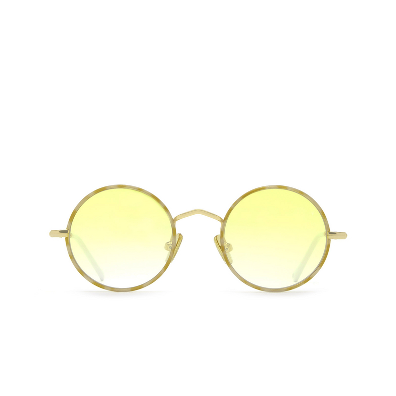 Gafas de sol Eyepetizer QUATRE C.4-Q-L/L-14F yellow havana and gold - 1/5