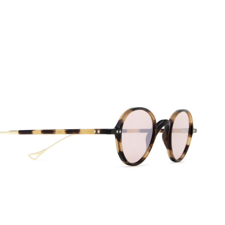 Eyepetizer RE Sunglasses C.G-1-28F havana matt and gold - 3/5